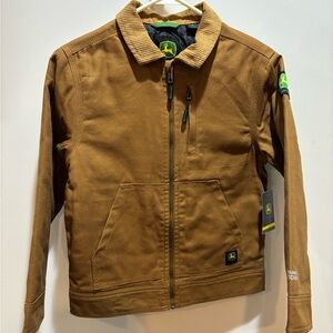 John Deere Kids Tan canvas Jacket